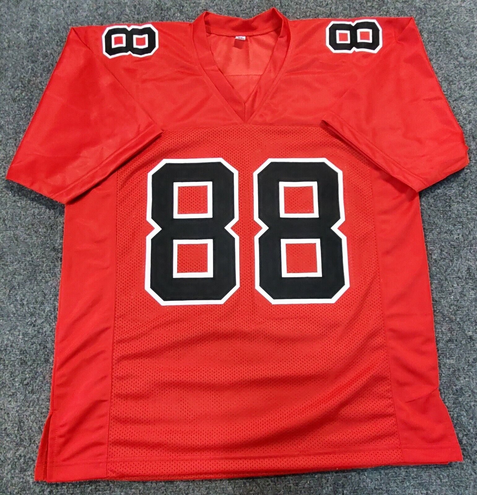Atlanta Falcons Frank Darby Autographed Signed Jersey Jsa Coa