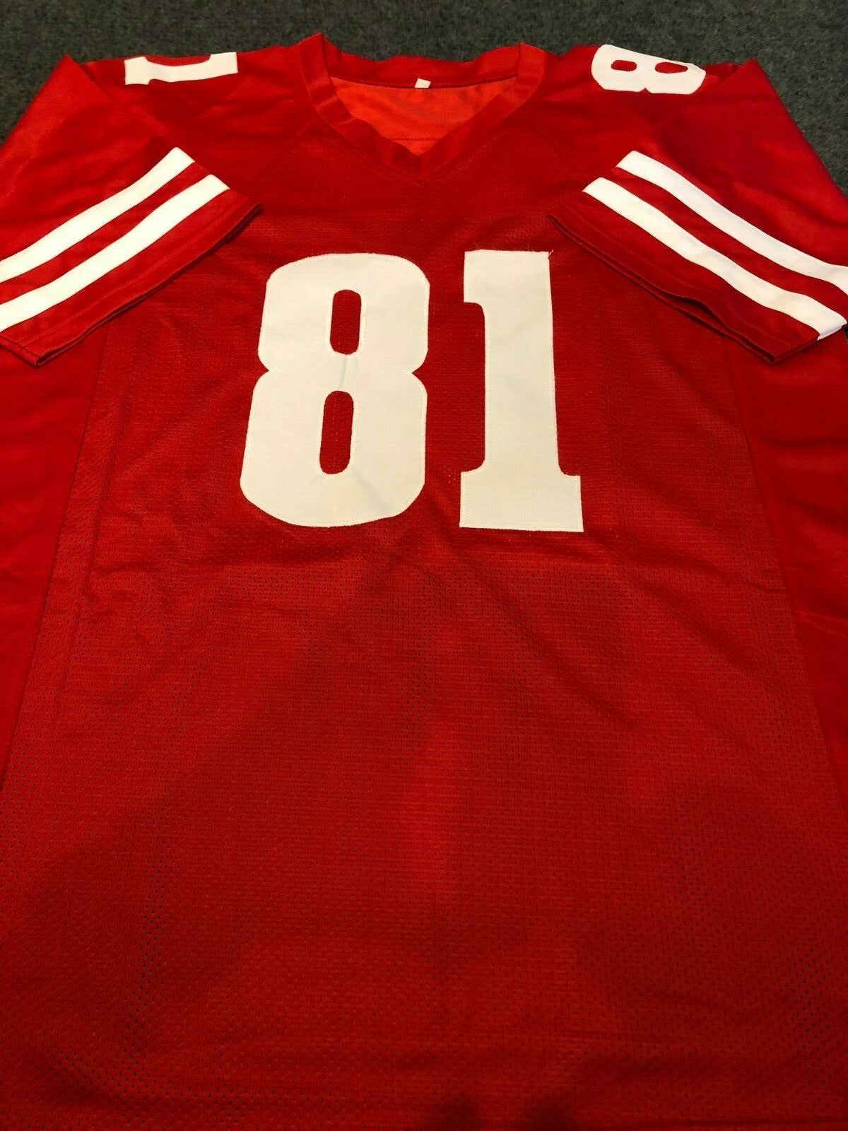 Wisconsin Badgers Troy Fumagalli Autographed Signed Jersey Jsa Coa