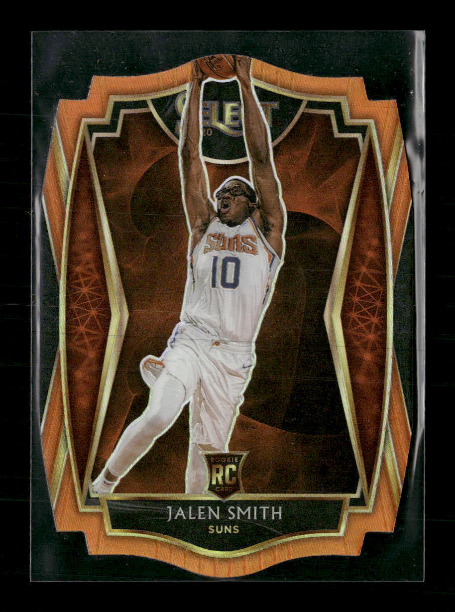 2020-21 Panini Select Orange Prizms Die Cut Jalen Smith Rookie #/65 #188