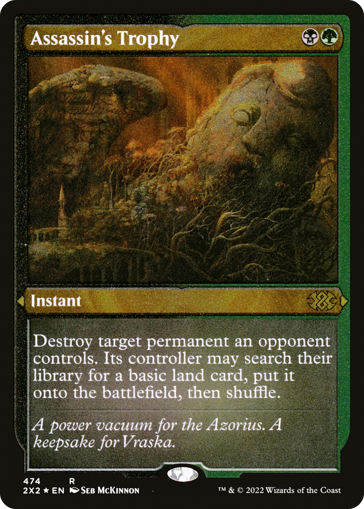 Assassin's Trophy (2X2-474) - Double Masters 2022 Foil