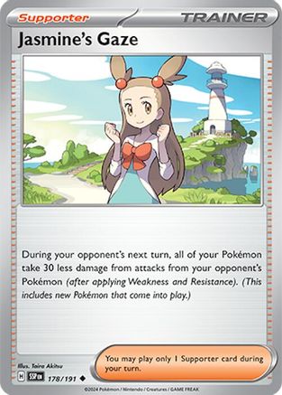 Jasmine's Gaze 178/191 - SV08 Surging Sparks Reverse Holofoil