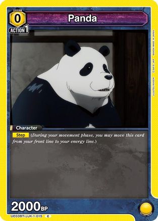 Panda (015) (UE03BT/JJK-1-015) - UE03BT Jujutsu Kaisen