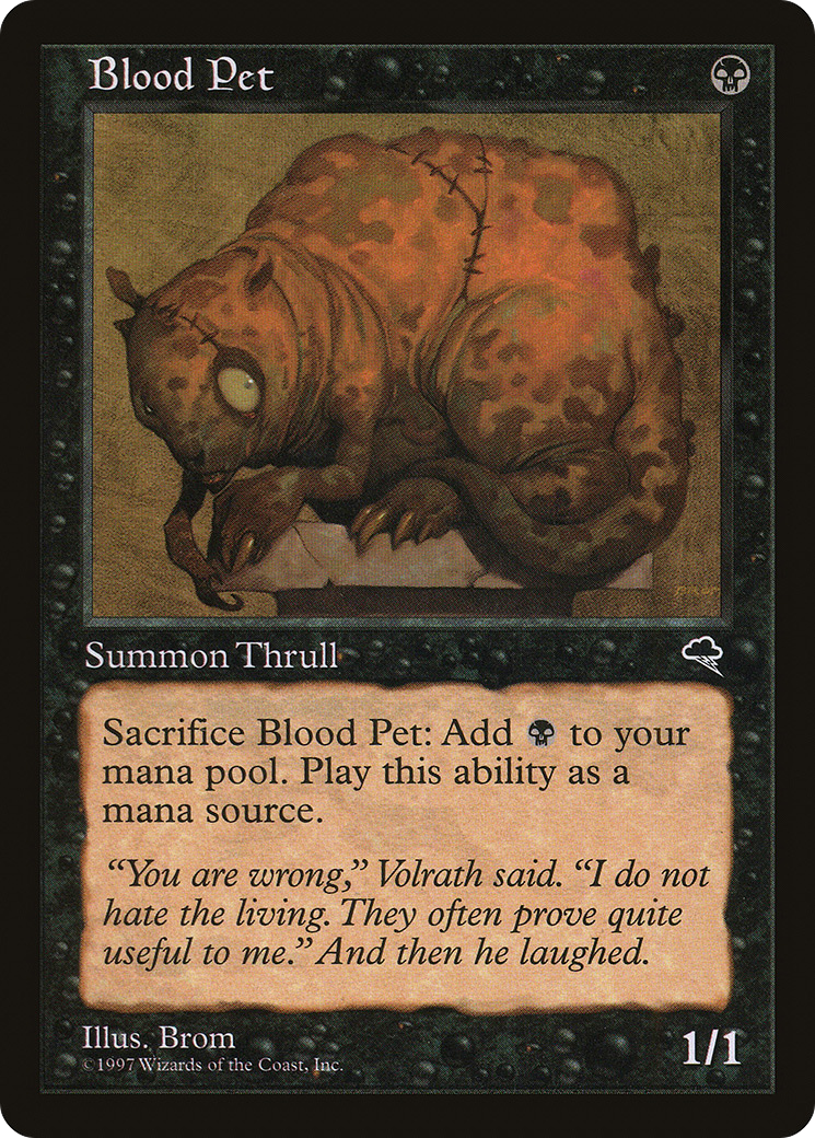 Blood Pet (TMP-109) - Tempest