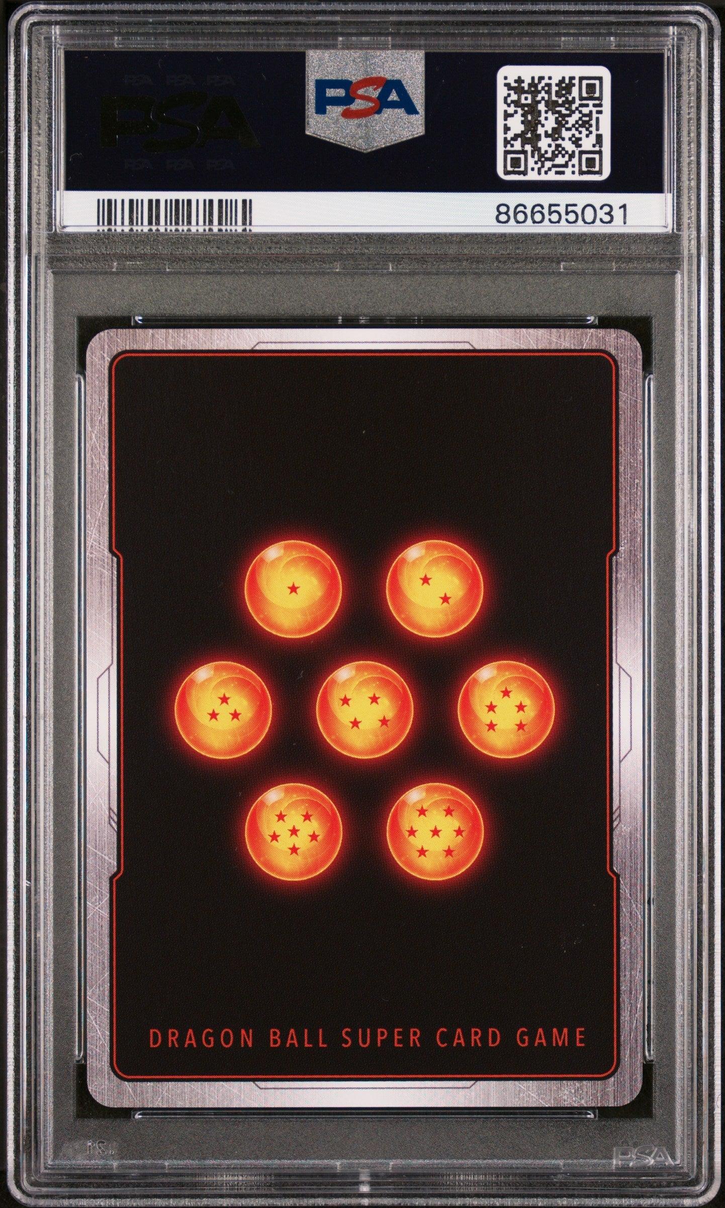 2022 DRAGON BALL SUPER KING COLD, HAIL/KING #P-379 - PSA 10