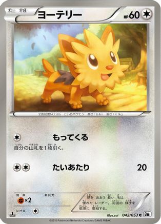 Lillipup (042/053) - BW1 White Collection 1st Edition