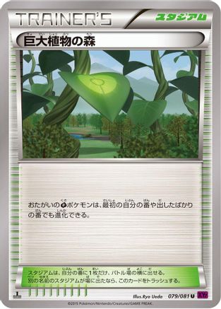Forest of Giant Plants (079/081) - XY7 Bandit Ring Unlimited