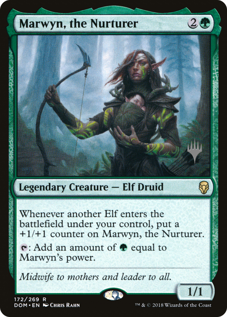 Marwyn, the Nurturer (PPM20-172P) - Dominaria Promos Foil