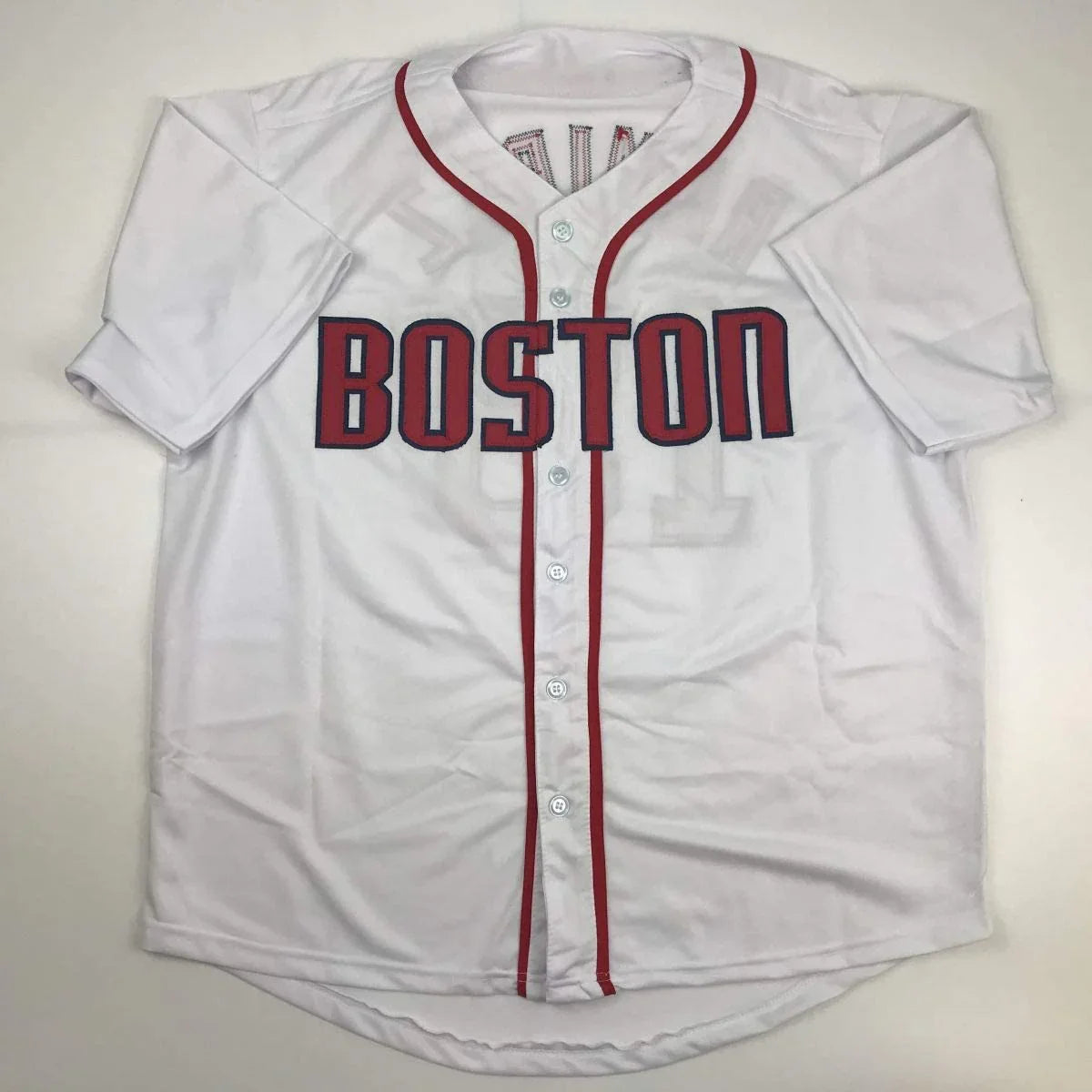 Autographed/Signed Hanley Ramirez Boston White Baseball Jersey JSA COA