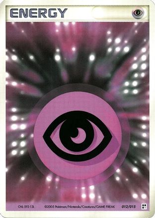 Basic Psychic Energy - 012/015 (012/015) - Psychic Quick Construction Pack 1st Edition
