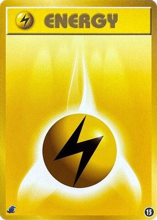 Basic Lightning Energy - 15 (15) - Intro Pack Neo Totodile