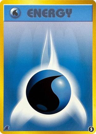 Basic Water Energy - 5 (5) - Intro Pack Neo Totodile