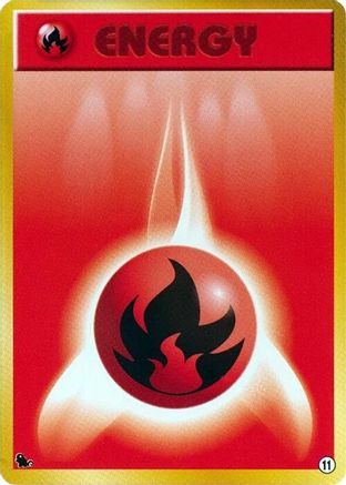 Basic Fire Energy - 11 (11) - Intro Pack Squirtle