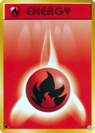 Basic Fire Energy - 31 (31) - Intro Pack Squirtle