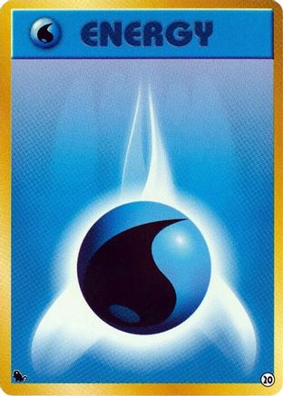 Basic Water Energy - 20 (20) - Intro Pack Squirtle