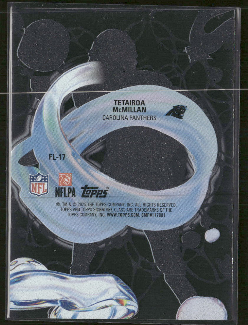 2025 Topps Signature Class Fluidity Tetairoa McMillan #FL-17