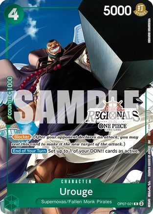 Urouge (Regional Participation Pack 2025 Vol.1) (OP07-021) - One Piece Promotion Cards