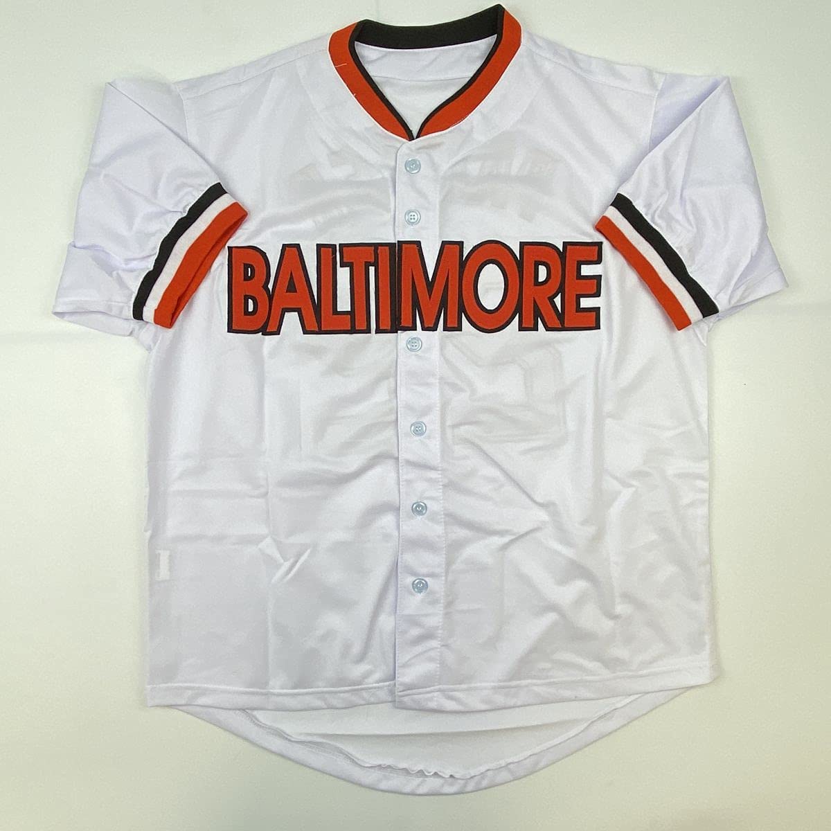 Autographed/Signed Jim Palmer HOF 1990 Baltimore White Baseball Jersey JSA COA