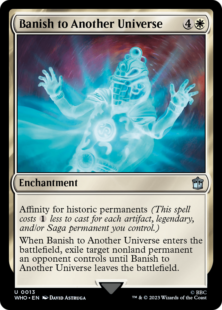 Banish to Another Universe (WHO-013) - Doctor Who Foil