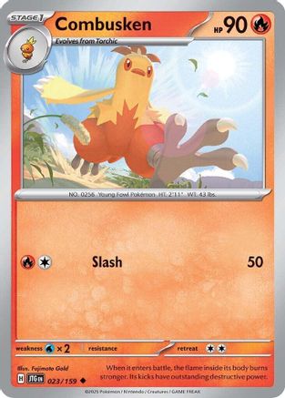 Combusken 023/159 - SV09 Journey Together Reverse Holofoil