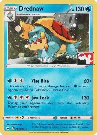 Drednaw (League Promo) 061/202 - League & Championship Cards Holofoil