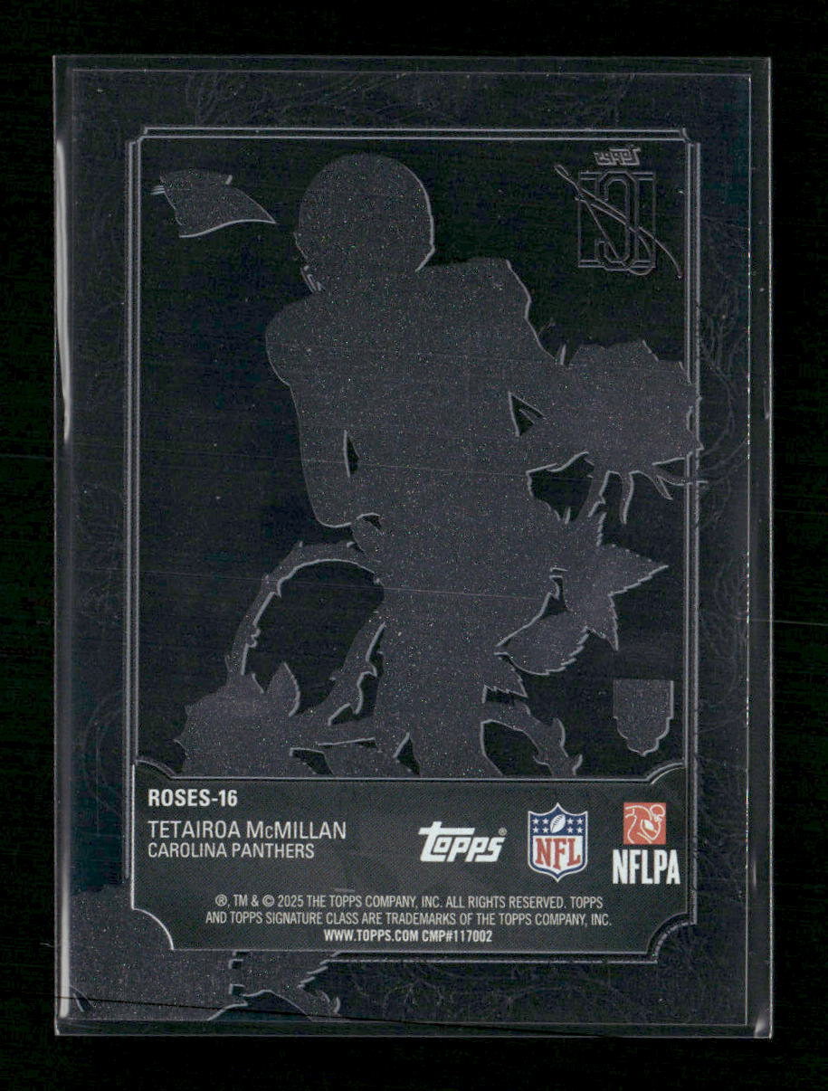 2025 Topps Signature Class Roses Tetairoa McMillan #ROSES-16