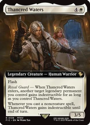 Thancred Waters (Extended Art) (FIC-139) - Commander: FINAL FANTASY