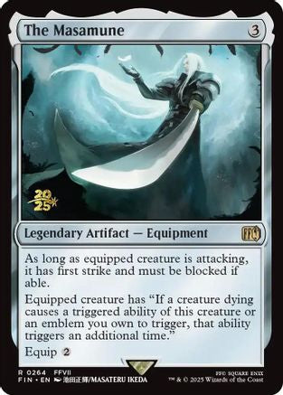 The Masamune (PRE-264) - Prerelease Cards Foil