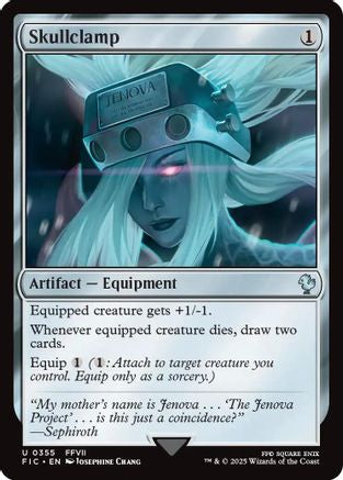 Skullclamp (Surge Foil) (FIC-355) - Commander: FINAL FANTASY Foil