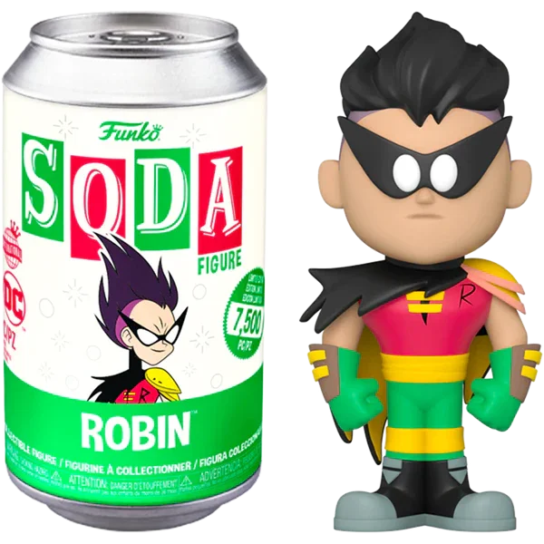 Funko Soda Robin (Teen Titans, International, Sealed) **Shot at Chase**