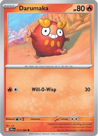 Darumaka 013/086 - SV Black Bolt