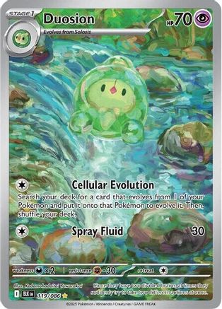 Duosion 119/086 - SV Black Bolt Holofoil