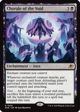 Chorale of the Void (EOE-091) - Edge of Eternities Foil