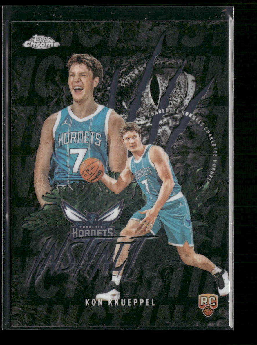 2025-26 Topps Chrome Instinct Kon Knueppel #
INS-14