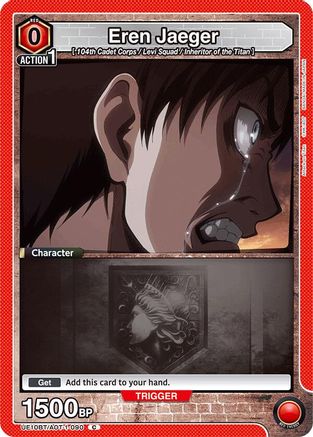 Eren Jaeger (090) (UE10BT/AOT-1-090) - UE10BT Attack on Titan