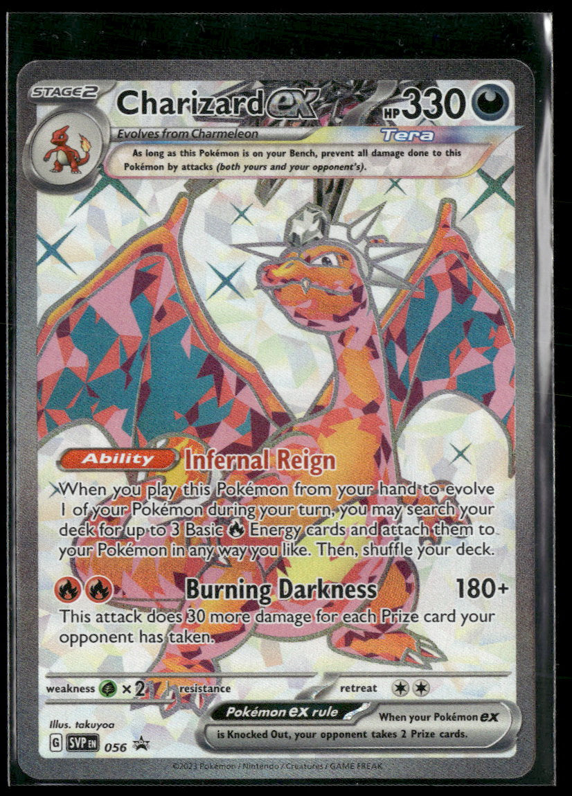 SV: Scarlet & Violet Promo Cards Charizard ex #056
