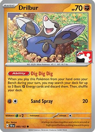 Drilbur 085 - Prize Pack Series Cards Holofoil