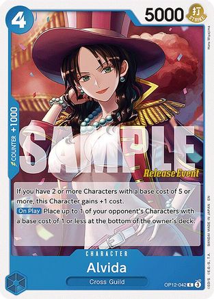 Alvida (OP12-042) - Legacy of the Master Release Event Cards