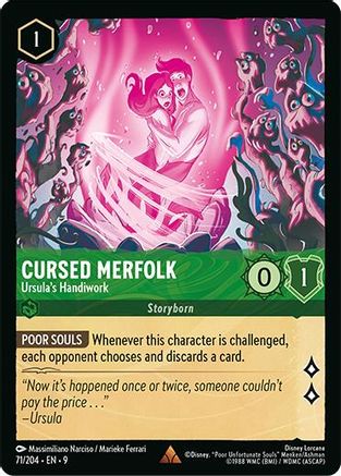 Cursed Merfolk - Ursula's Handiwork (71/204) - Fabled