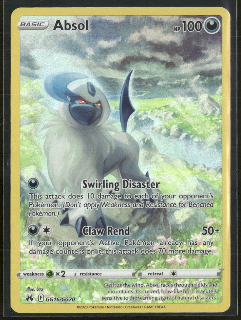 SWSH: Crown Zenith: Galarian Gallery Absol #GG16/GG70
