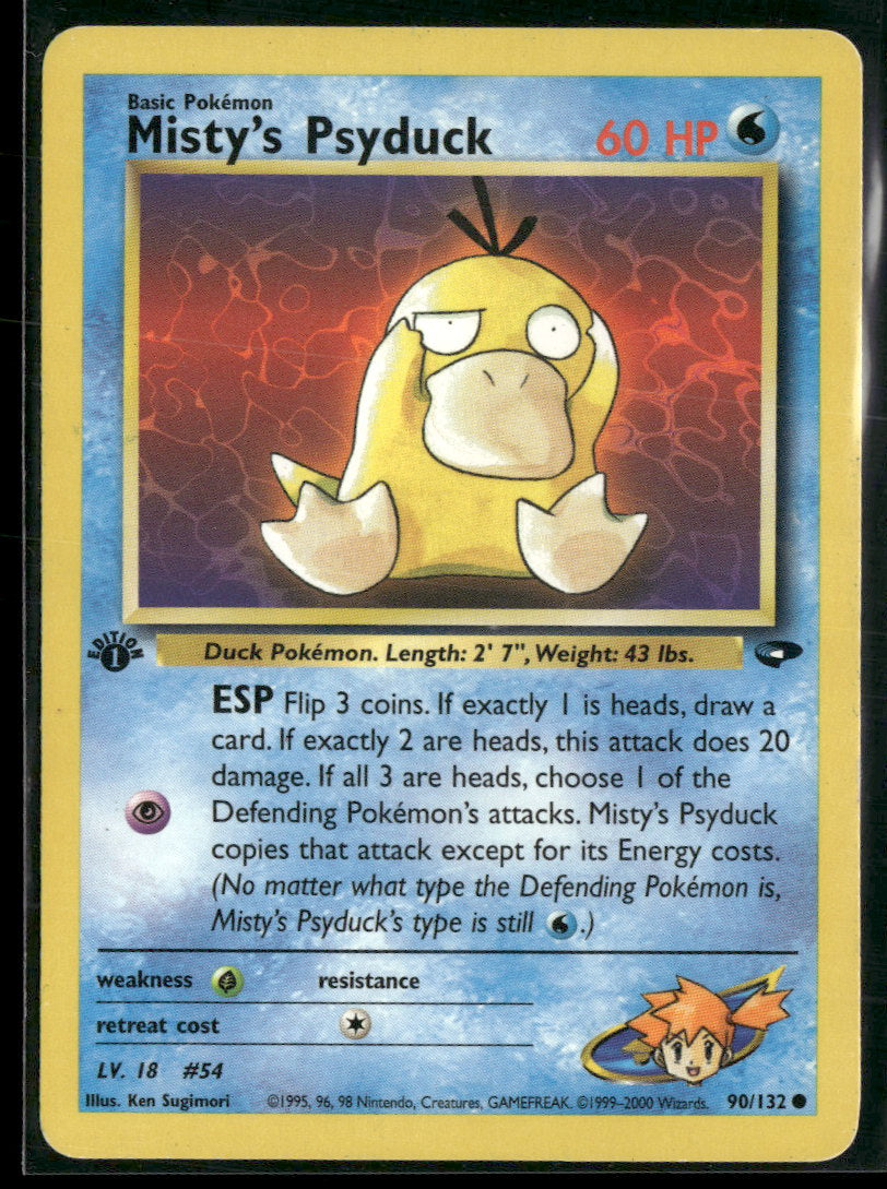 Gym Challenge Misty's Psyduck #090/132