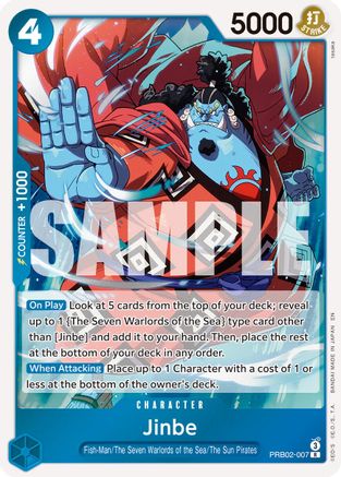 Jinbe - PRB02-007 (PRB02-007) - Premium Booster -The Best- Vol. 2