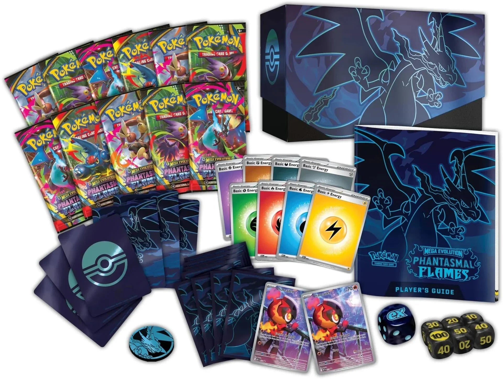 Mega Evolution: Phantasmal Flames - Pokemon Center Elite Trainer Box (Exclusive)