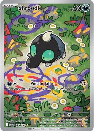 Shroodle 149/132 - ME01 Mega Evolution Holofoil