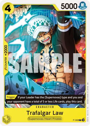 Trafalgar Law - P-088 (Reprint) (P-088) - Premium Booster -The Best- Vol. 2