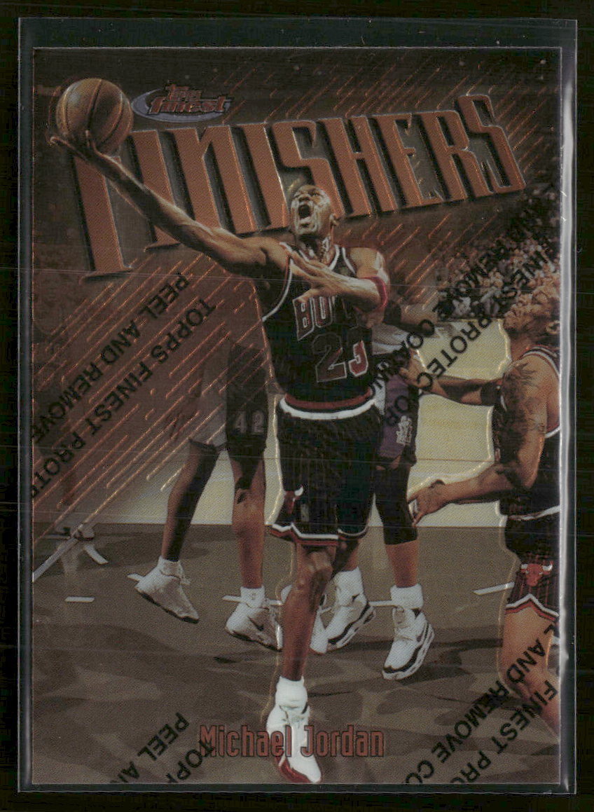 1997-98 Finest Michael Jordan #39