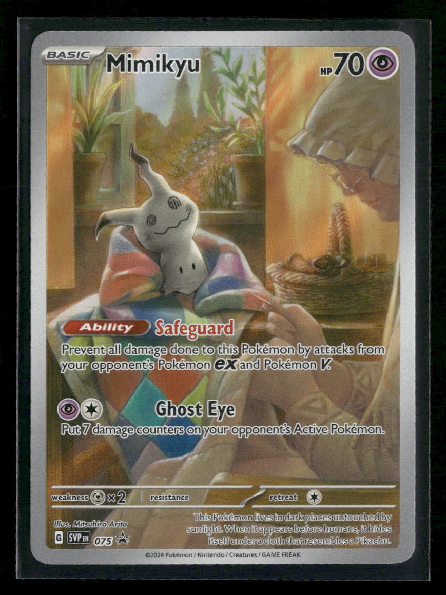 SV: Scarlet & Violet Promo Cards Mimikyu #075