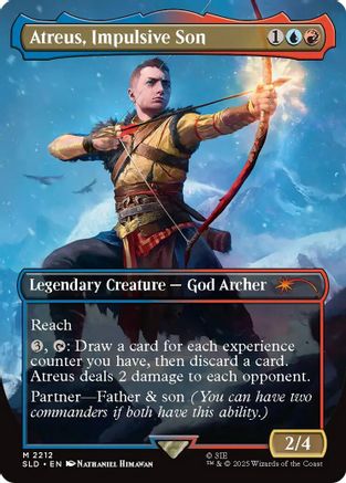 Atreus, Impulsive Son (SLD-2212) - Secret Lair Drop Series