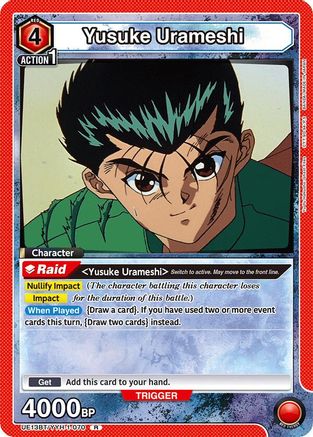 Yusuke Urameshi (070) (UE13BT/YYH-1-070) - UE13BT Yu Yu Hakusho Ghost Files Foil