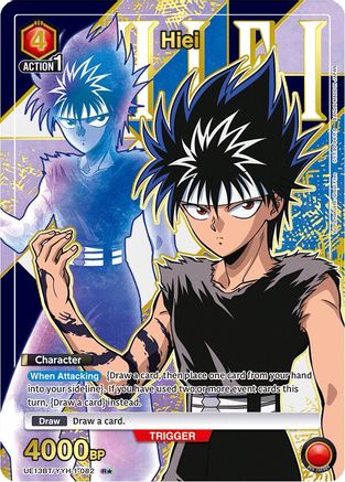 Hiei (082) (R*) (UE13BT/YYH-1-082) - UE13BT Yu Yu Hakusho Ghost Files Foil