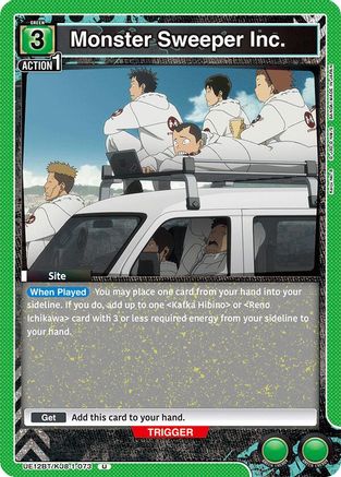 Monster Sweeper Inc. (UE12BT/KJ8-1-073) - UE12BT Kaiju No 8